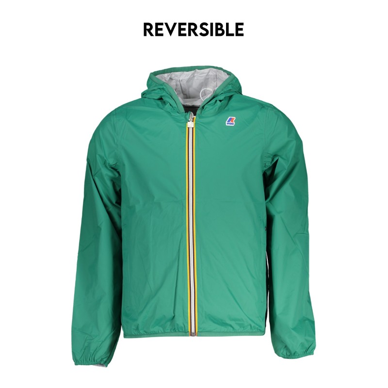 K-WAY GIACCA SPORTIVA UOMO VERDE K-WAY GIACCA SPORTIVA UOMO VERDE