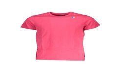 K-WAY T-SHIRT MANICHE CORTE UOMO ROSA