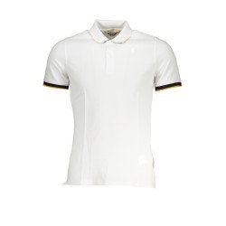 K-WAY POLO MANICHE CORTE UOMO BIANCO