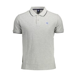 NORTH SAILS POLO MANICHE CORTE UOMO GRIGIO