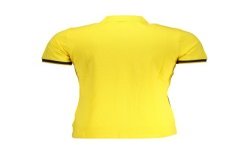 K-WAY POLO MANICHE CORTE UOMO GIALLO