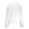 K-WAY FELPA CON ZIP DONNA BIANCO