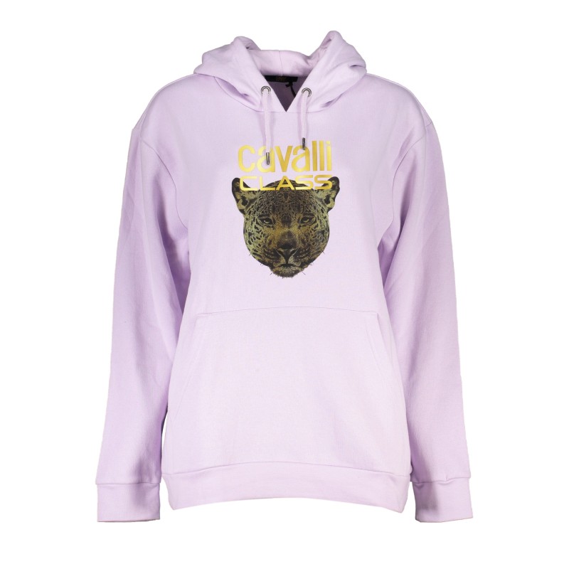 CAVALLI CLASS FELPA SENZA ZIP DONNA VIOLA CAVALLI CLASS FELPA SENZA ZIP DONNA VIOLA