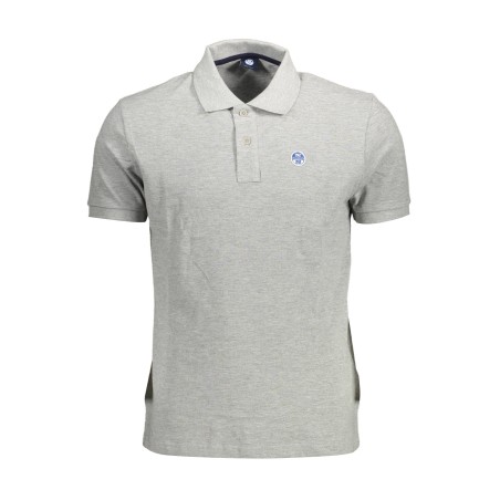 NORTH SAILS POLO MANICHE CORTE UOMO GRIGIO