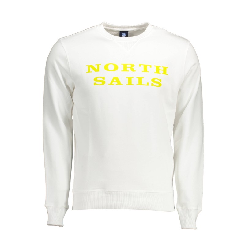 NORTH SAILS FELPA SENZA ZIP UOMO BIANCO