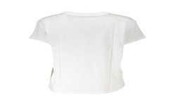 PATRIZIA PEPE T-SHIRT MANICHE CORTE DONNA BIANCO