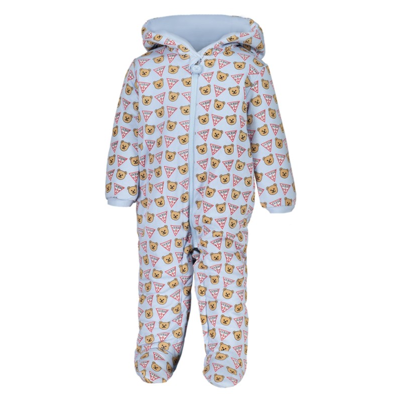 GUESS JEANS GIUBBOTTO BAMBINO AZZURRO GUESS JEANS GIUBBOTTO BAMBINO AZZURRO