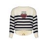 GUESS JEANS MAGLIA BAMBINA BIANCO