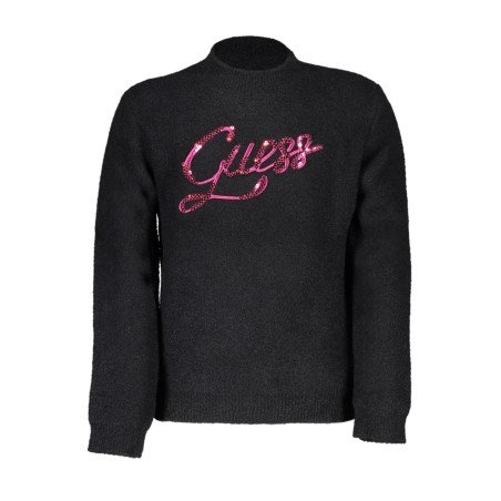 GUESS JEANS MAGLIONE BAMBINA NERO