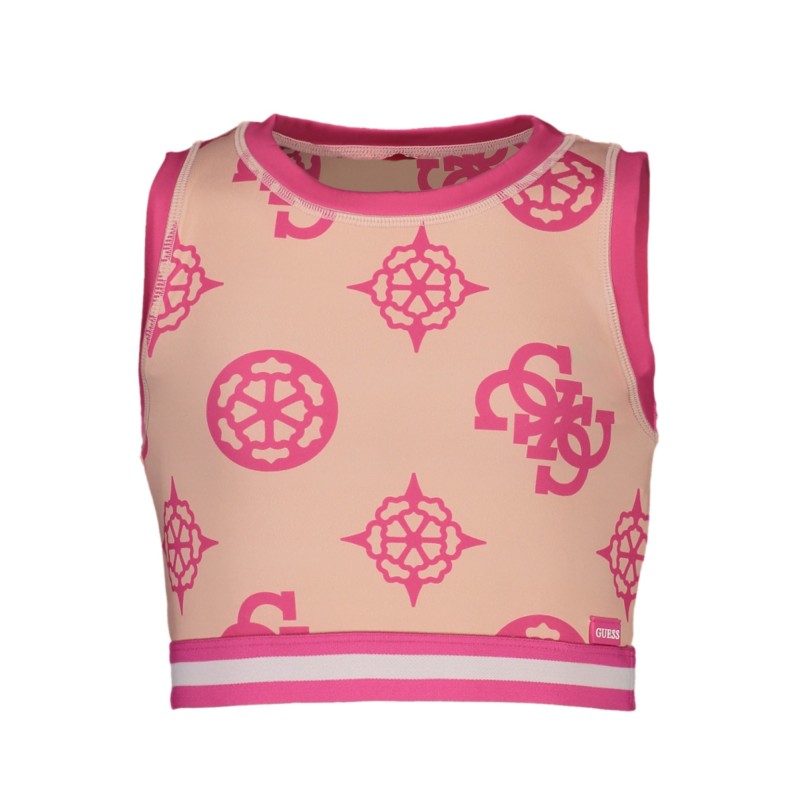 GUESS JEANS TOP BAMBINA ROSA GUESS JEANS TOP BAMBINA ROSA