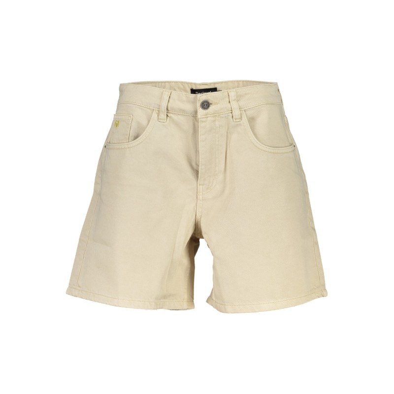 DESIGUAL JEANS SHORT DONNA BEIGE DESIGUAL JEANS SHORT DONNA BEIGE