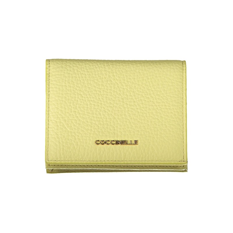 COCCINELLE PORTAFOGLIO DONNA GIALLO COCCINELLE PORTAFOGLIO DONNA GIALLO