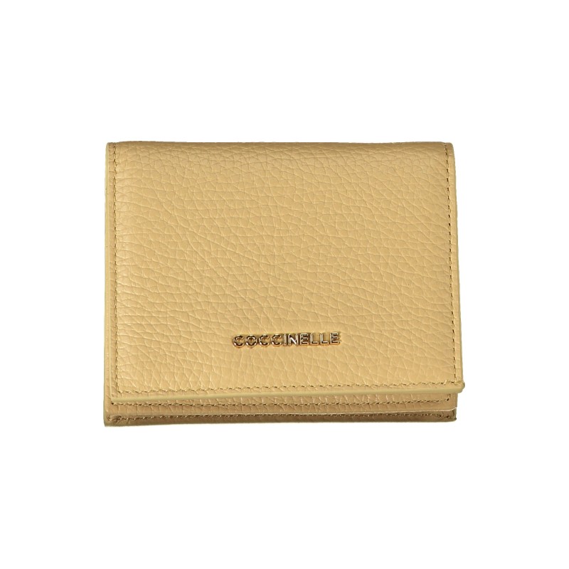 COCCINELLE PORTAFOGLIO DONNA BEIGE COCCINELLE PORTAFOGLIO DONNA BEIGE