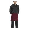Falda Barman - 65% Polyester - 35% Cotton - Bordeaux