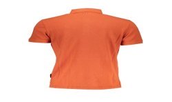 NAPAPIJRI POLO MANICHE CORTE UOMO ARANCIO