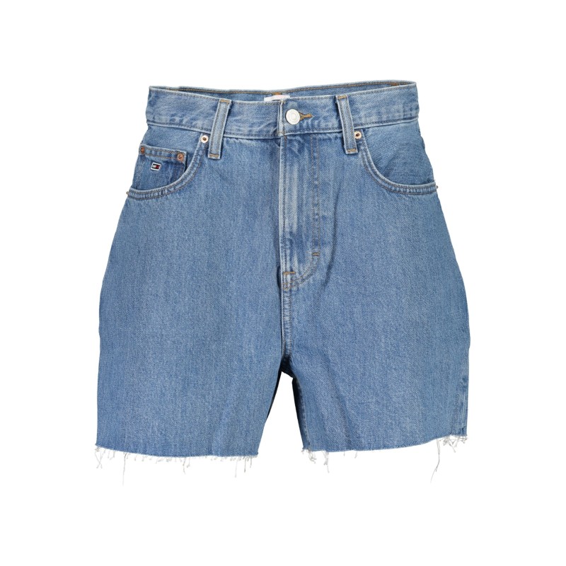 TOMMY HILFIGER JEANS SHORT DONNA BLU TOMMY HILFIGER JEANS SHORT DONNA BLU
