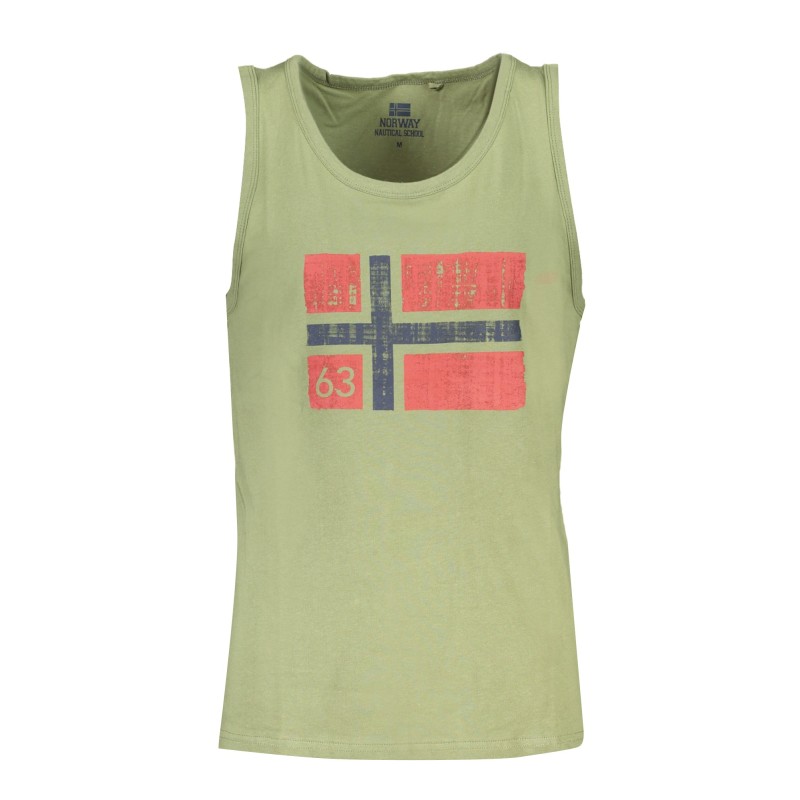 NORWAY 1963 CANOTTA UOMO VERDE NORWAY 1963 CANOTTA UOMO VERDE