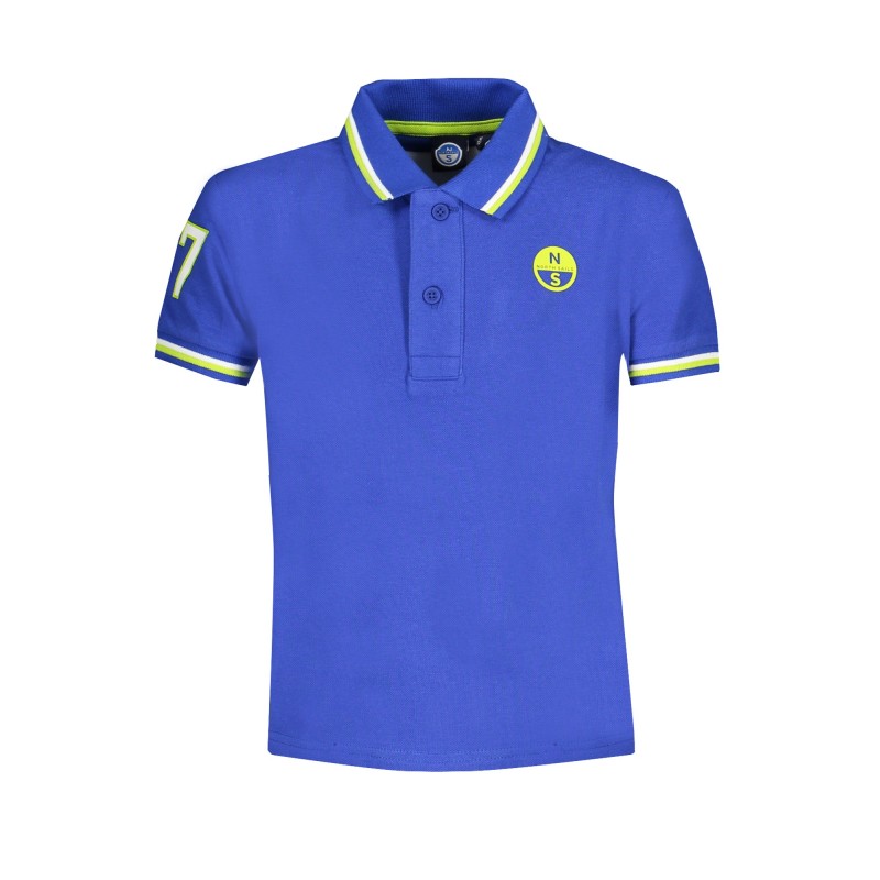 NORTH SAILS POLO MANICHE CORTE BAMBINO BLU NORTH SAILS POLO MANICHE CORTE BAMBINO BLU