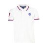 NORTH SAILS POLO MANICHE CORTE BAMBINO BIANCO