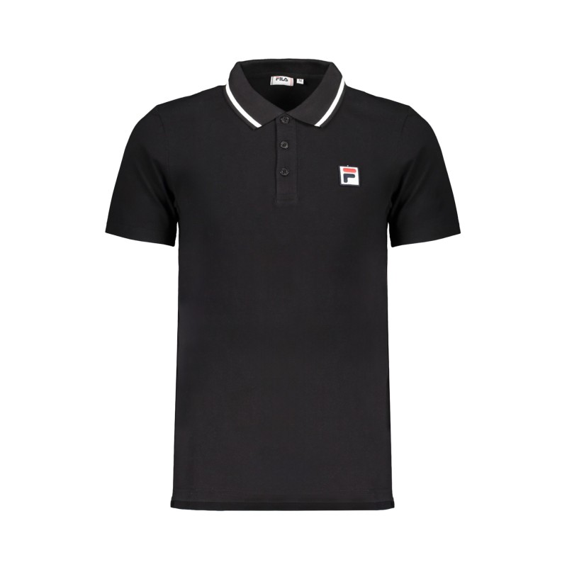 FILA POLO MANICHE CORTE UOMO NERO FILA POLO MANICHE CORTE UOMO NERO
