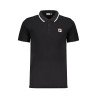FILA POLO MANICHE CORTE UOMO NERO