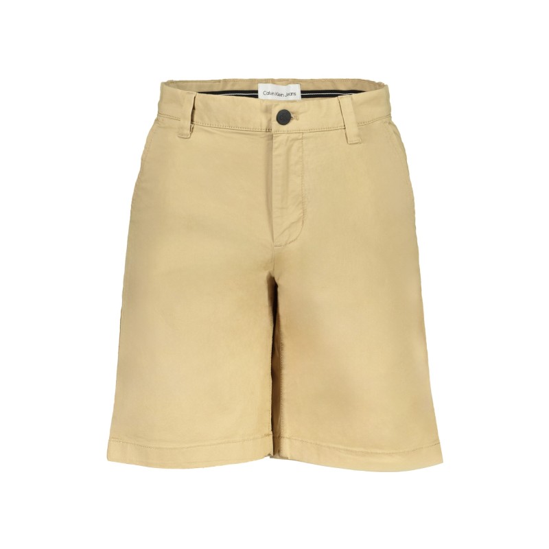 CALVIN KLEIN PANTALONE BERMUDA UOMO BEIGE CALVIN KLEIN PANTALONE BERMUDA UOMO BEIGE