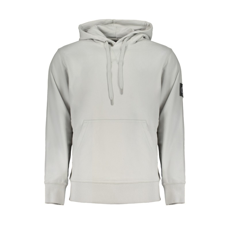 CALVIN KLEIN FELPA SENZA ZIP UOMO GRIGIO CALVIN KLEIN FELPA SENZA ZIP UOMO GRIGIO