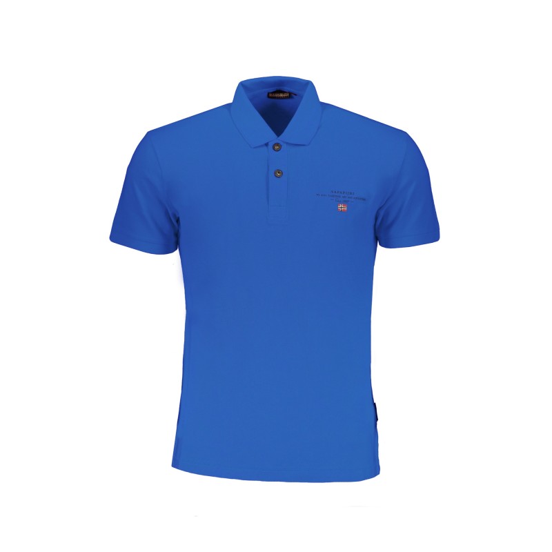 NAPAPIJRI POLO MANICHE CORTE UOMO BLU NAPAPIJRI POLO MANICHE CORTE UOMO BLU