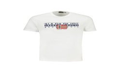 NAPAPIJRI T-SHIRT MANICHE CORTE UOMO BIANCO