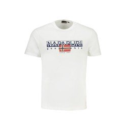 NAPAPIJRI T-SHIRT MANICHE CORTE UOMO BIANCO