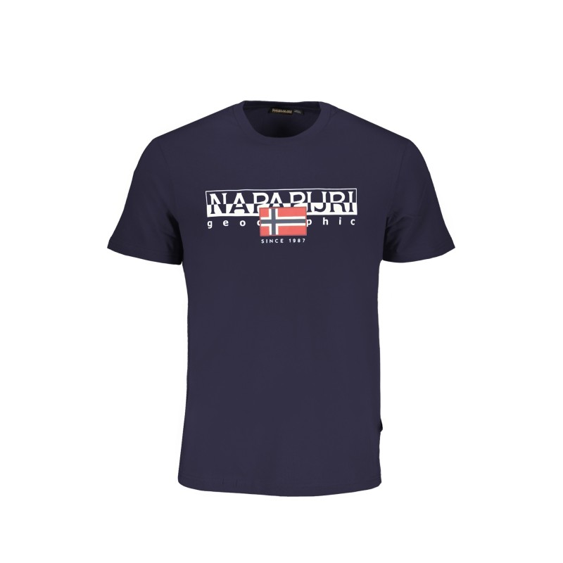 NAPAPIJRI T-SHIRT MANICHE CORTE UOMO BLU NAPAPIJRI T-SHIRT MANICHE CORTE UOMO BLU