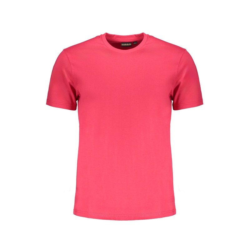 NAPAPIJRI T-SHIRT MANICHE CORTE UOMO ROSA