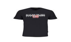NAPAPIJRI T-SHIRT MANICHE CORTE UOMO NERO