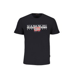 NAPAPIJRI T-SHIRT MANICHE CORTE UOMO NERO