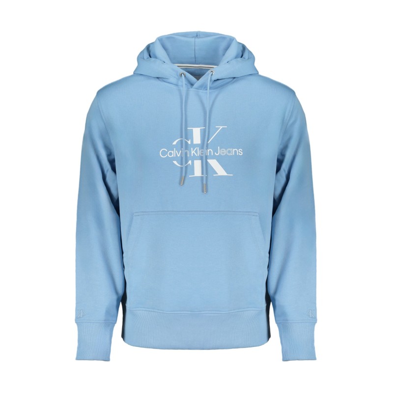 CALVIN KLEIN FELPA SENZA ZIP UOMO AZZURRO CALVIN KLEIN FELPA SENZA ZIP UOMO AZZURRO