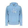 CALVIN KLEIN FELPA SENZA ZIP UOMO AZZURRO