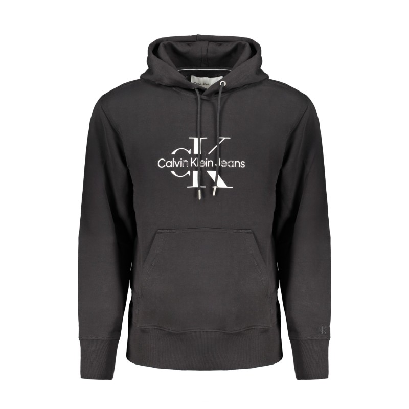 CALVIN KLEIN FELPA SENZA ZIP UOMO NERO CALVIN KLEIN FELPA SENZA ZIP UOMO NERO