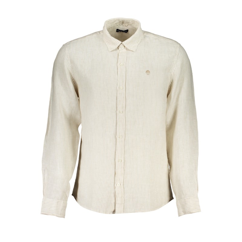 NORTH SAILS CAMICIA MANICHE LUNGHE UOMO BEIGE NORTH SAILS CAMICIA MANICHE LUNGHE UOMO BEIGE