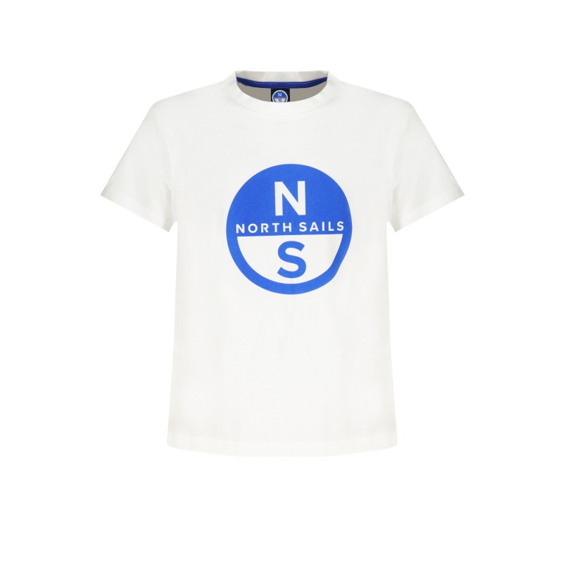 NORTH SAILS T-SHIRT MANICHE CORTE BAMBINO BIANCO NORTH SAILS T-SHIRT MANICHE CORTE BAMBINO BIANCO