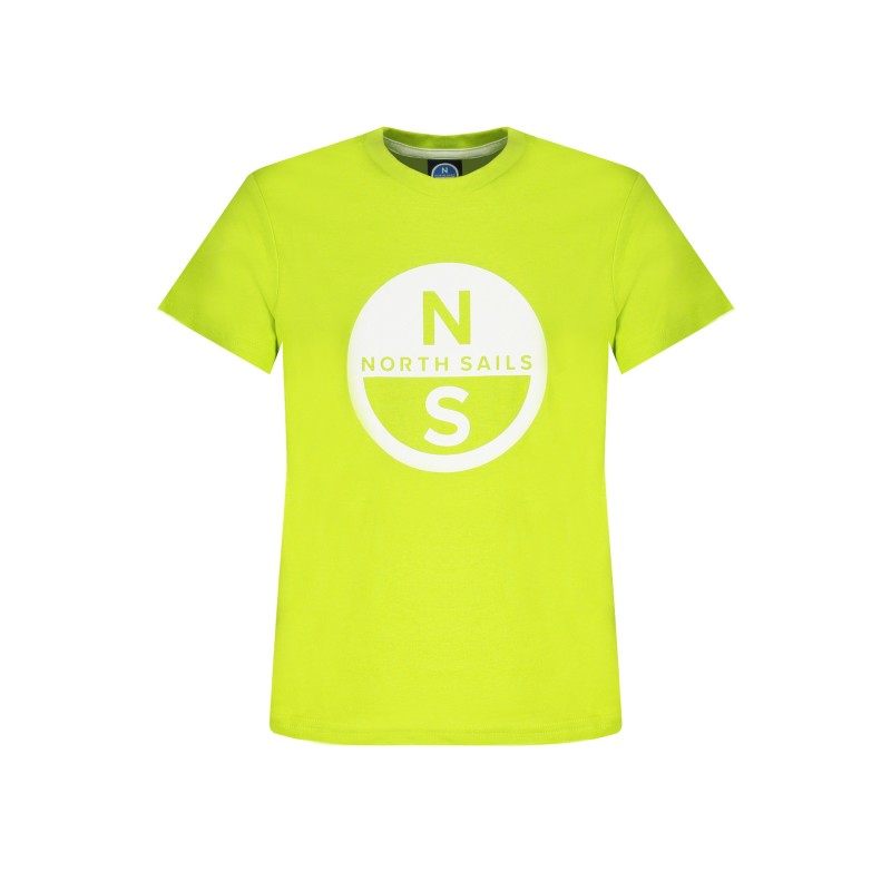 NORTH SAILS T-SHIRT MANICHE CORTE BAMBINO VERDE NORTH SAILS T-SHIRT MANICHE CORTE BAMBINO VERDE