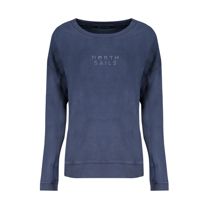 NORTH SAILS FELPA SENZA ZIP DONNA BLU NORTH SAILS FELPA SENZA ZIP DONNA BLU