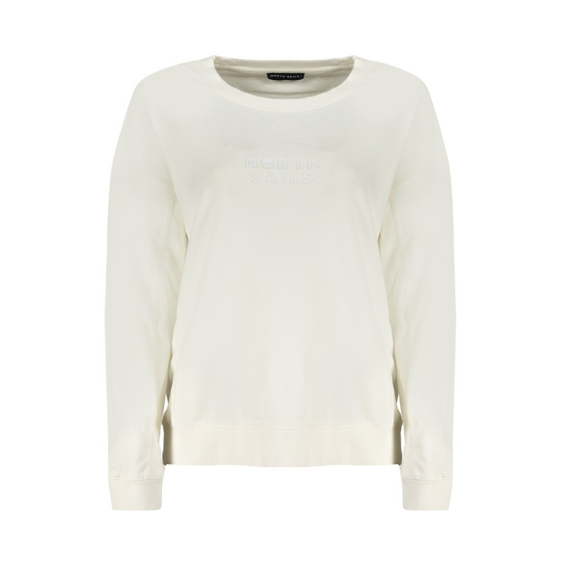 NORTH SAILS FELPA SENZA ZIP DONNA BIANCO NORTH SAILS FELPA SENZA ZIP DONNA BIANCO