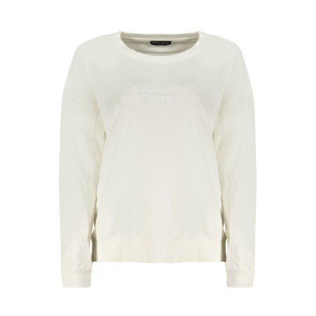NORTH SAILS FELPA SENZA ZIP DONNA BIANCO