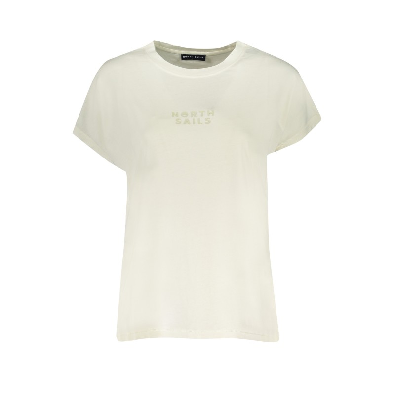 NORTH SAILS T-SHIRT MANICHE CORTE DONNA BIANCO NORTH SAILS T-SHIRT MANICHE CORTE DONNA BIANCO