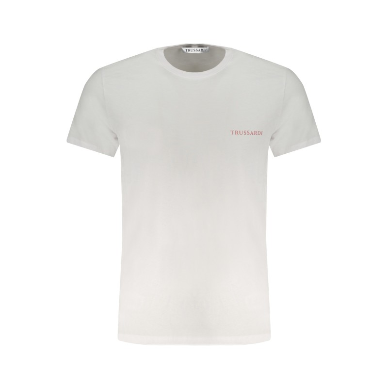 TRUSSARDI T-SHIRT MANICHE CORTE UOMO BIANCO TRUSSARDI T-SHIRT MANICHE CORTE UOMO BIANCO