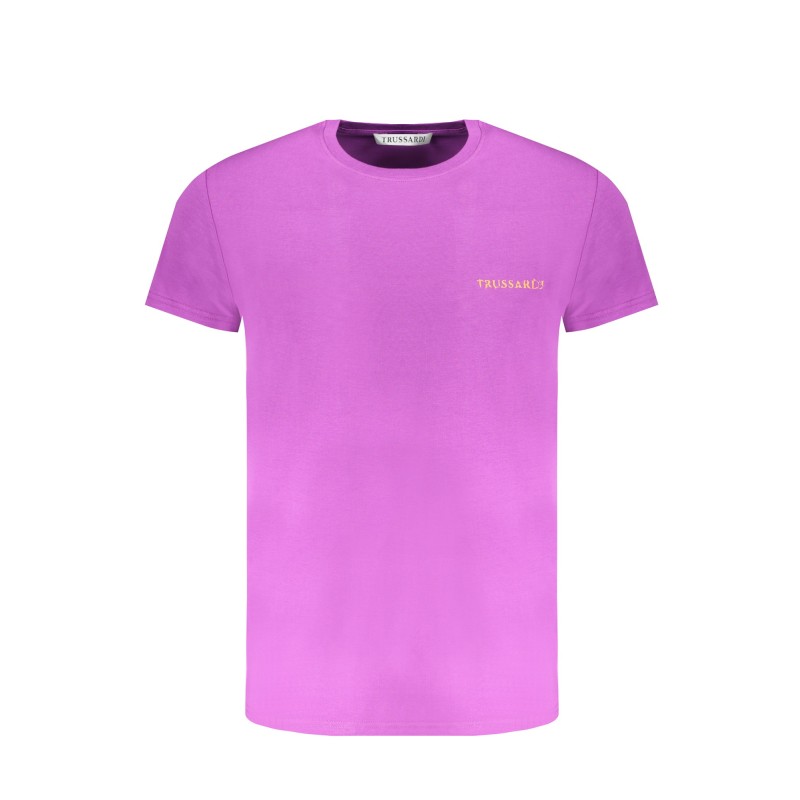 TRUSSARDI T-SHIRT MANICHE CORTE UOMO VIOLA TRUSSARDI T-SHIRT MANICHE CORTE UOMO VIOLA