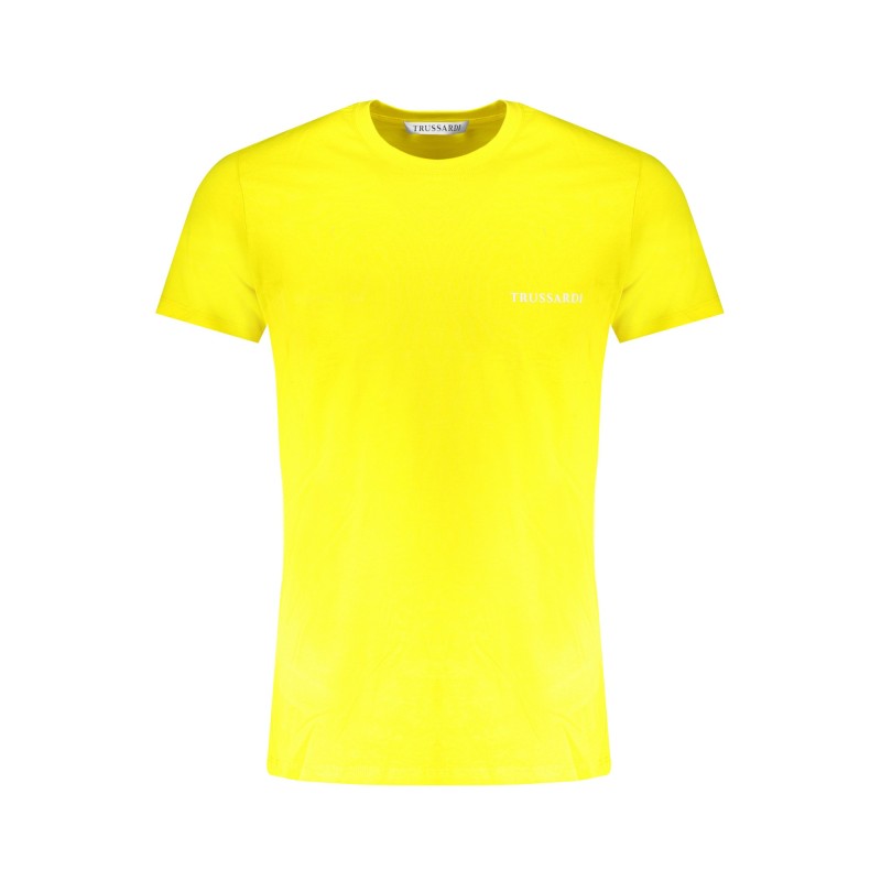 TRUSSARDI T-SHIRT MANICHE CORTE UOMO GIALLO TRUSSARDI T-SHIRT MANICHE CORTE UOMO GIALLO