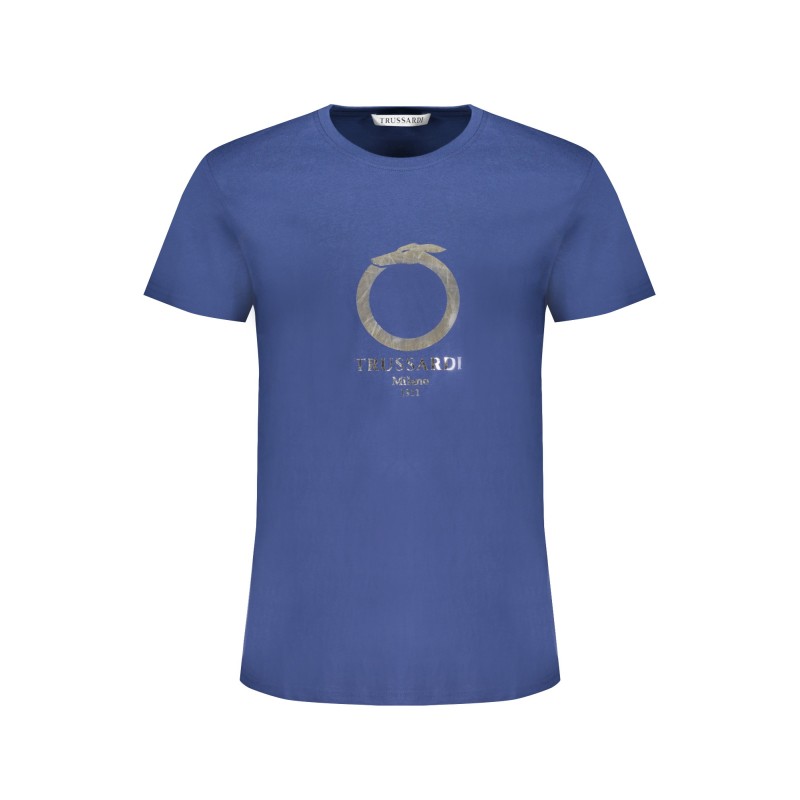 TRUSSARDI T-SHIRT MANICHE CORTE UOMO BLU TRUSSARDI T-SHIRT MANICHE CORTE UOMO BLU