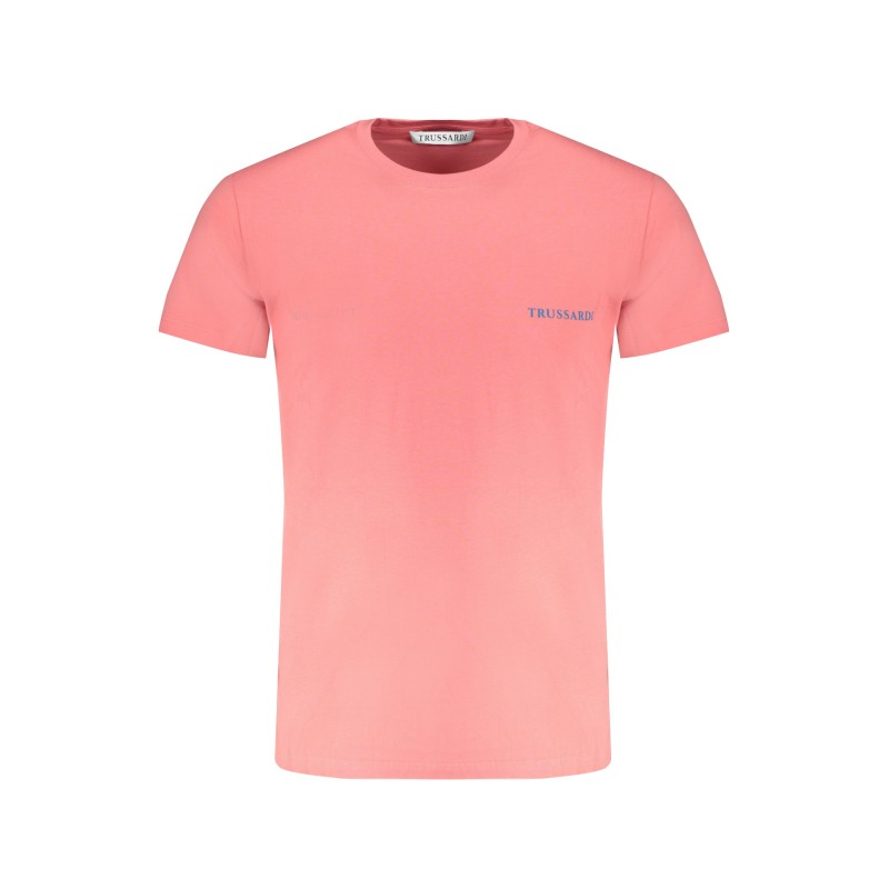 TRUSSARDI T-SHIRT MANICHE CORTE UOMO ROSA TRUSSARDI T-SHIRT MANICHE CORTE UOMO ROSA