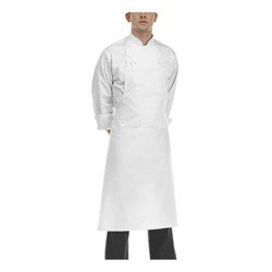 Falda Bip Apron - 80% Polyester - 20% Cotton - White